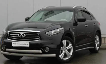 Дефлекторы окон (ветровики) Infiniti FX-Series II (S51) 2008 (Инфинити ФХ) Кобра Тюнинг